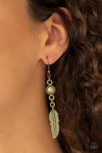 Load image into Gallery viewer, Fierce in Feathers - Brass
