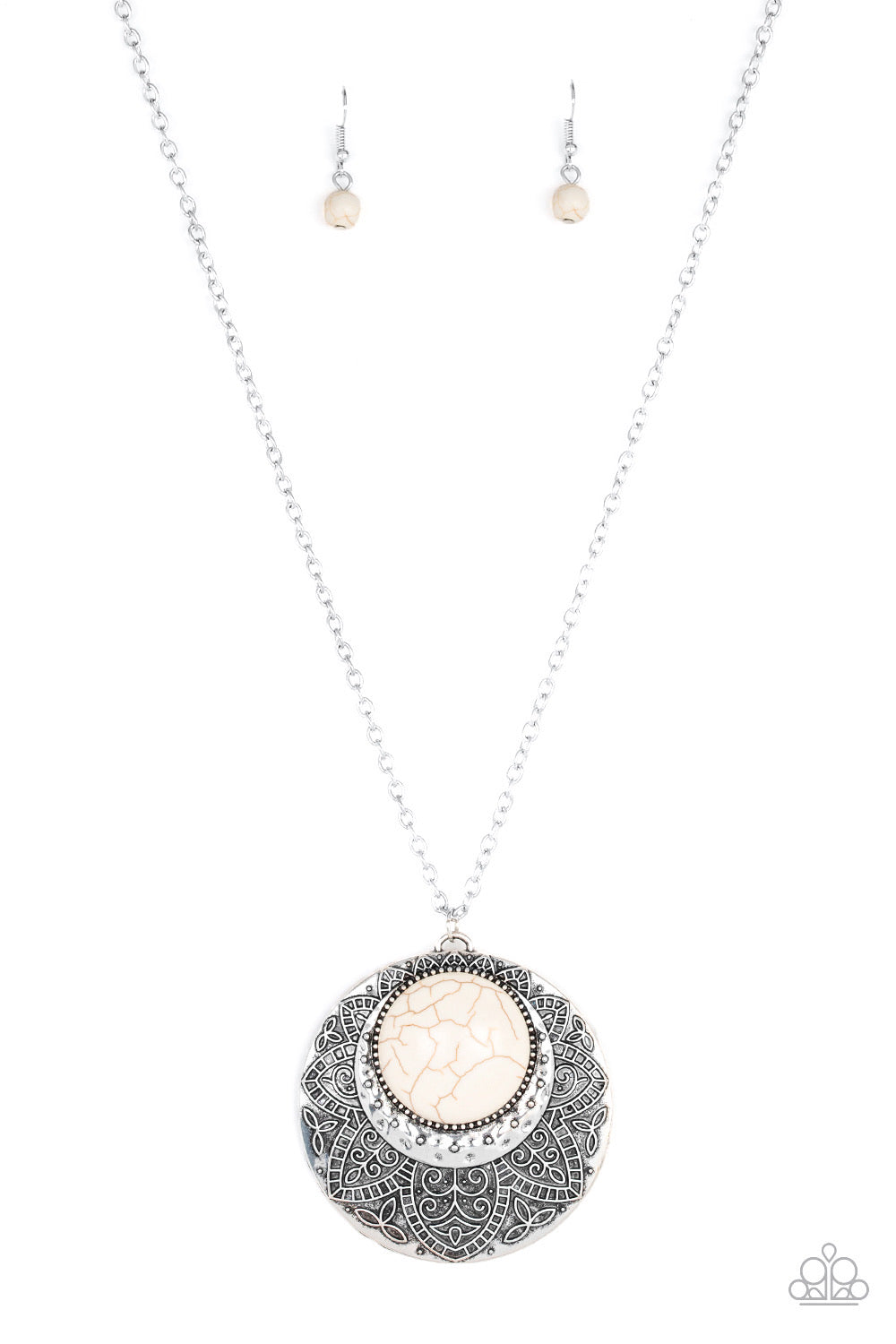 Medallion Meadow- White